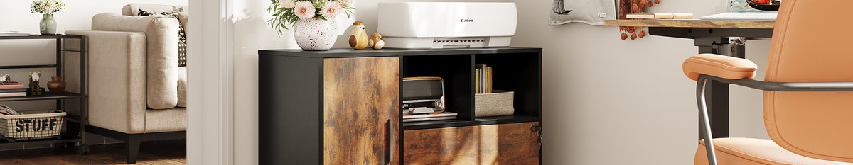 Mobile File Cabinet - Office Furniture | DEVAISE – Devaise