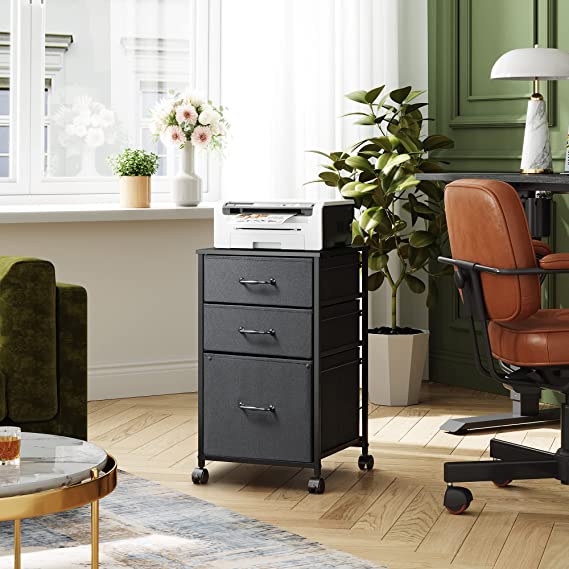 3 Drawer Mobile File Stand DEVAISE Devaise